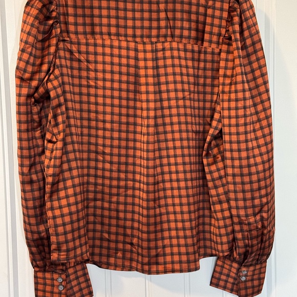 Checkered Button-Up Blouse - Levi’s - S - NWT - Picture 2 of 3